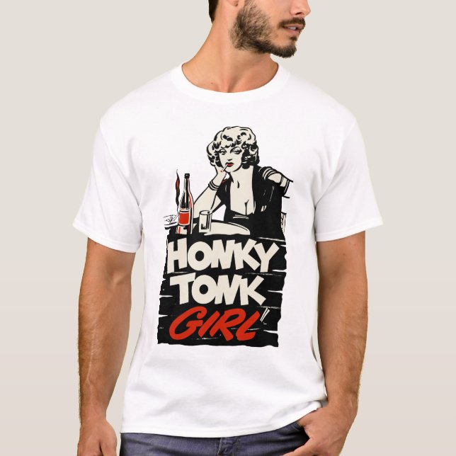 Vintage Honkraut-Girl T-Shirt (Vorderseite)
