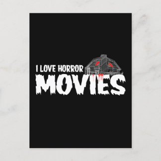 Vintage Horror Filmkunst Postkarte