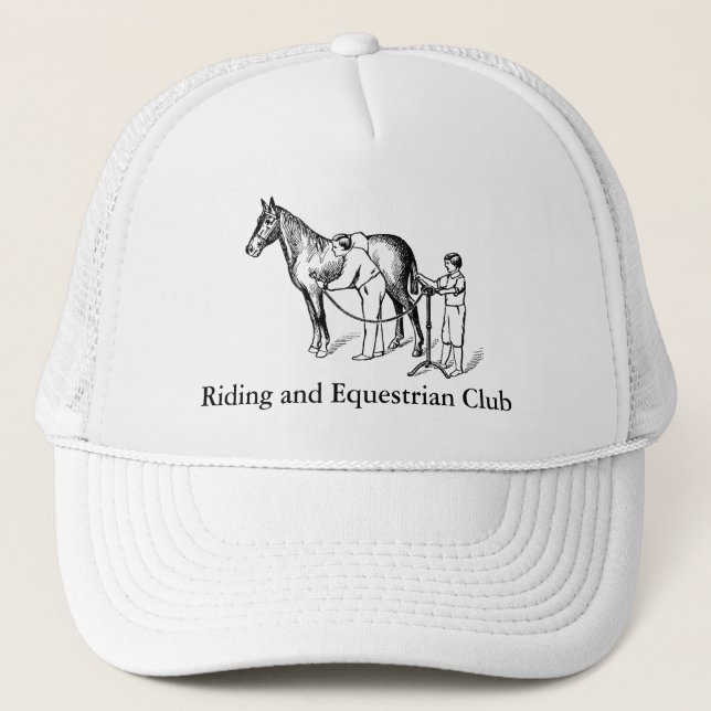 VINTAGE HORSE CLIPPING-Collection UnternehmensHat Truckerkappe (Vorderseite)