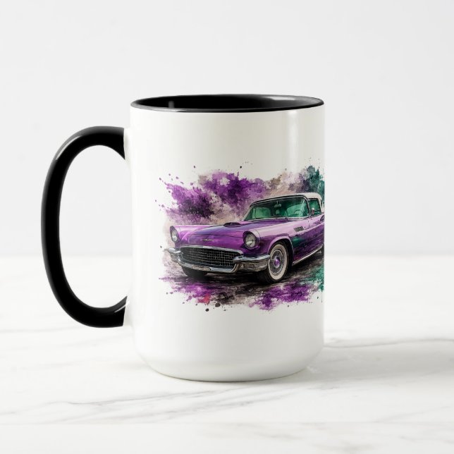 Vintage-Hot-Rod-Kaffeetasse Tasse (Links)