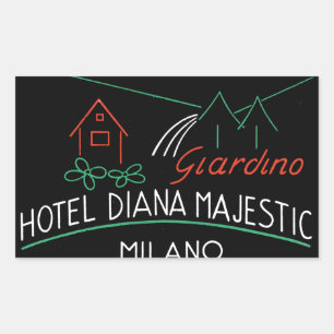 Vintage Hotel Milano Étiquette