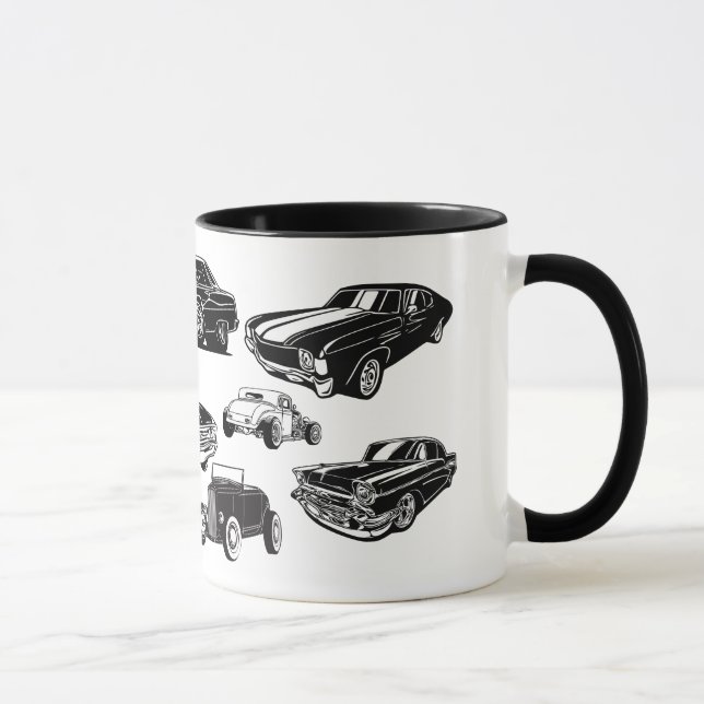 Vintage Hotrods Tasse (Rechts)