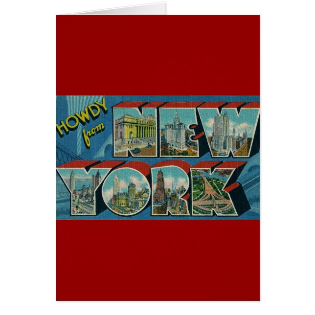 Vintage Howdy de New York (Devant)