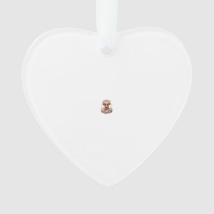 Vintage Howdy Honey Ostern Highland-Kuh Süßer Hase Ornament