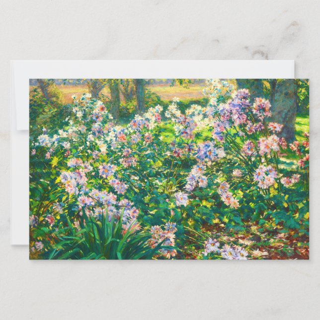 Vintage hübsche Blume Windblumenillustrierung (Vorderseite)