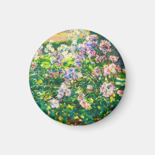 Vintage hübsche Blume Windblumenillustrierung Magnet