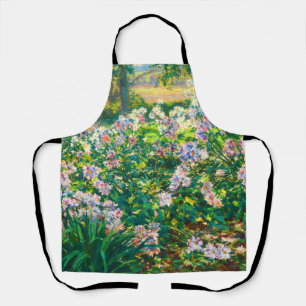 Vintage hübsche Blumen Windblumen Illustration Schürze