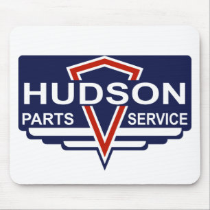 Vintage-Hudson-Teile-Schild Mousepad