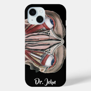 Vintage-Humane Anatomiewissenschaft, Augäpfel Auge iPhone 15 Hülle