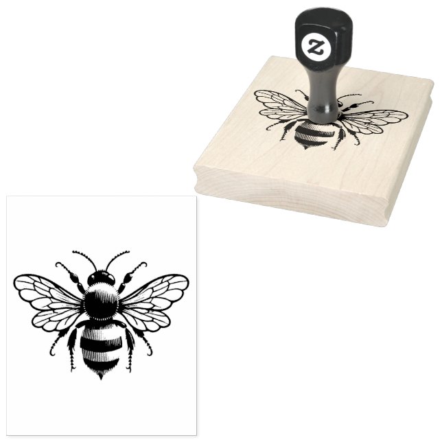 Vintage Hummel Honey Bee Gummistempel (Stempel)