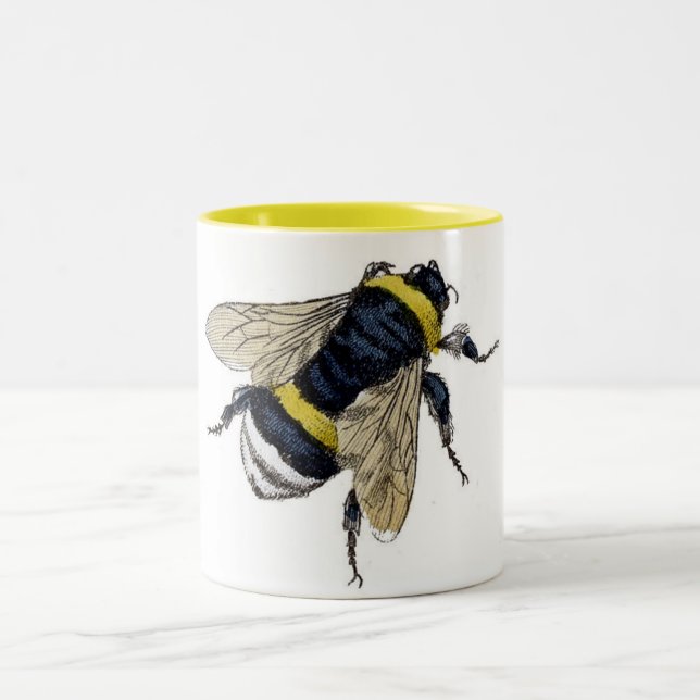 Vintage Hummel Zweifarbige Tasse (Mittel)