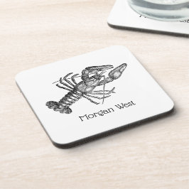 Vintage Hummer #1 Zeichnend Getränkeuntersetzer