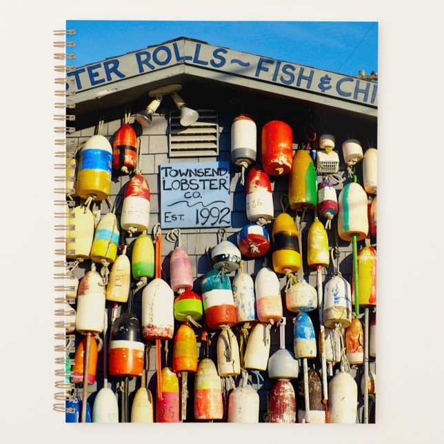 Vintage Hummerbücher Planer (Vorderseite)