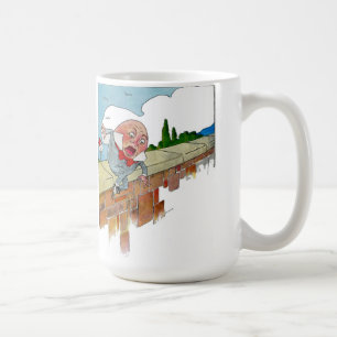 Vintage Humpty Dumpty Kaffeetasse