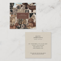 Vintage Hunde Hundeausbilder Tierpflege