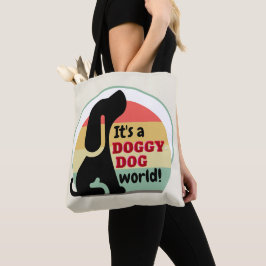 Vintage Hundewelt Tasche