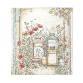 Vintage Hütte Bauernhof Papier Notepad Notizblock