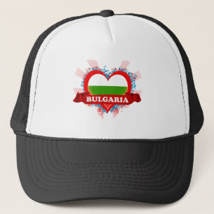 Vintage i-Liebe Bulgarien Truckerkappe