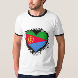 Vintage i-Liebe Eritrea T-Shirt