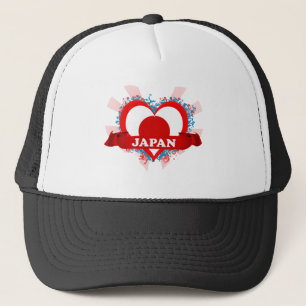 Vintage i-Liebe Japan Truckerkappe