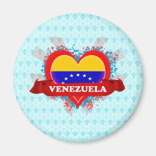 Vintage i-Liebe Venezuela Magnet