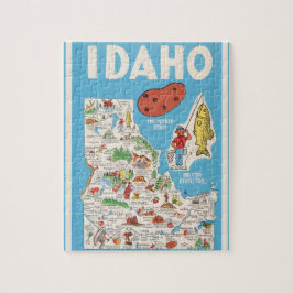 Vintage Idaho 8 x 10 Jigsaw Puzzle