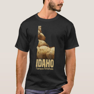 Vintage-Idaho-Berühmte-Kartoffeln T-Shirt