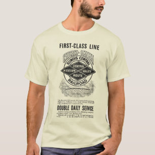 Vintage Illinois Central RR T-Shirt