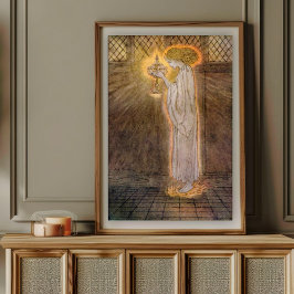 Vintage Illustration aus der Romantik von König Ar Poster