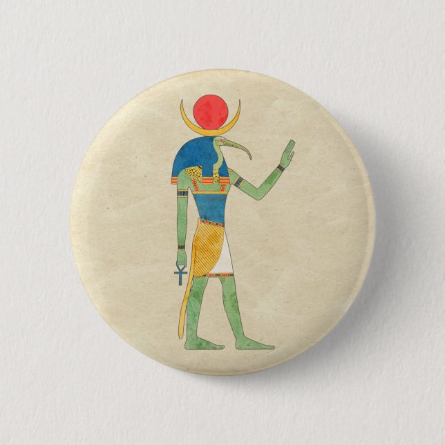 Vintage Illustration Button (Vorderseite)