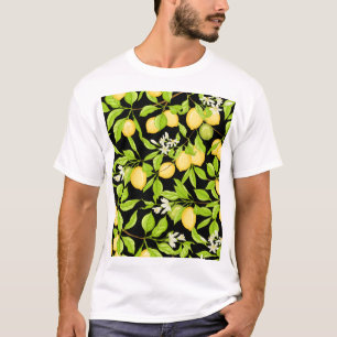 Vintage Illustration der Zweigstelle Lemon Tree T-Shirt