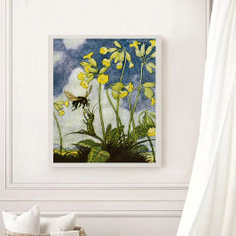 Vintage Illustration Else Wenz Vietor Poster