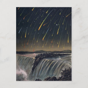 Vintage Illustration Postkarte