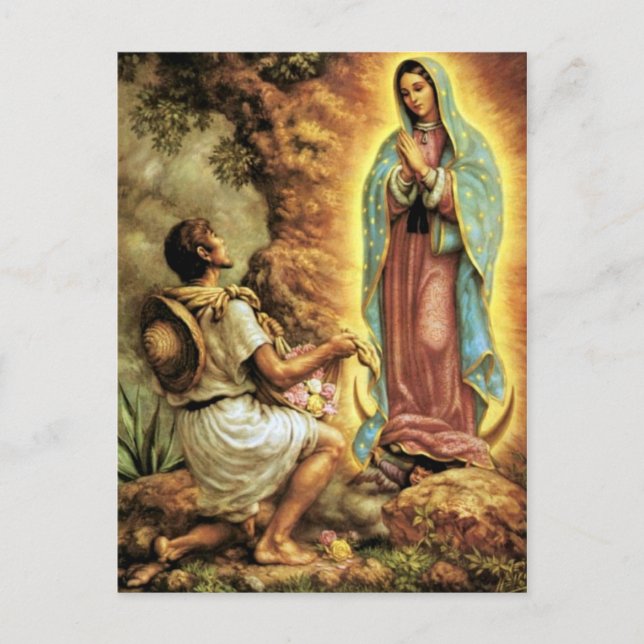 Vintage Illustration Postkarte (Vorderseite)