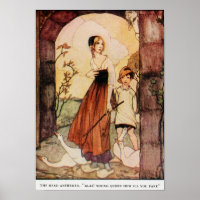 Vintage Illustration Rie Cramer Grimms Märchen