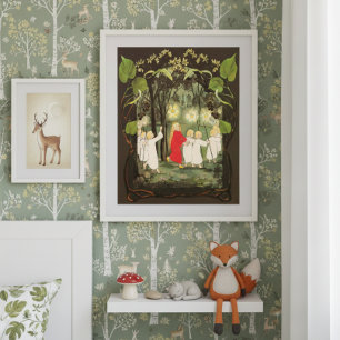 Vintage Illustration Sibylle von Olfers Poster