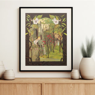 Vintage Illustration Sibylle von Olfers Poster