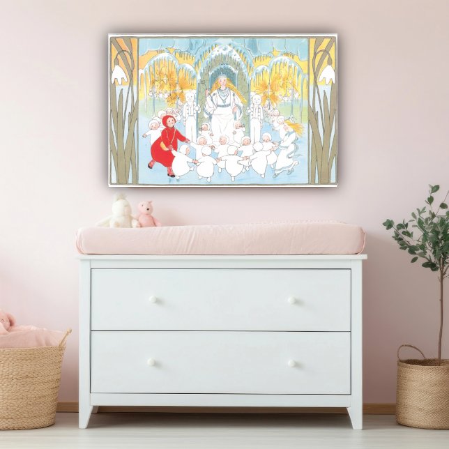 Vintage Illustration von Sibylle Von Olfers Poster (Von Creator hochgeladen)