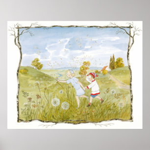 Vintage Illustration von Sibylle Von Olfers Poster