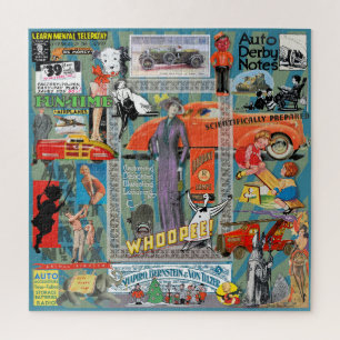 VINTAGE ILLUSTRATIONSKOLLAGE