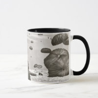 Vintage im Flugzeug Tasse