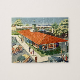 Vintage-Imbiss, Familienrestaurant aus den 50ern