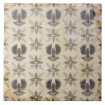 Vintage Imitate Adlersäule Keramik Tile Fliese<br><div class="desc">Vintages Adlermuster in neutraler rustikaler Farbe. Ideal für ein Bauernhaus und Land Wohngestaltung Keramik Fliesen. 100% Kundenzufriedenheit mit "Zazzle" jeden Tag.</div>