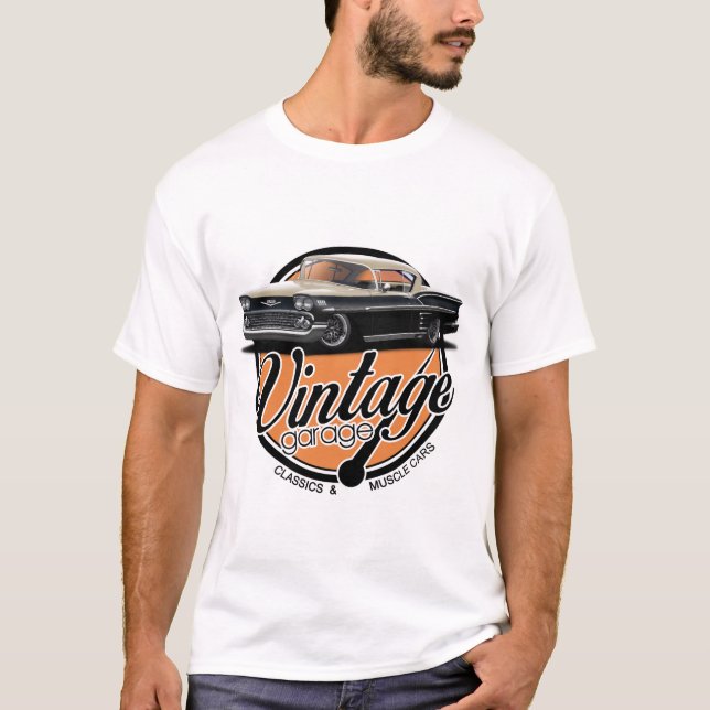 Vintage Impala-Garage T-Shirt (Vorderseite)