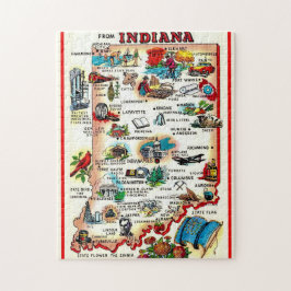 Vintage Indiana Illustriert