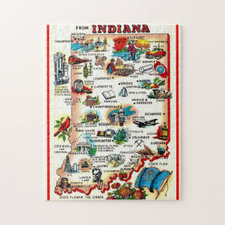 Vintage Indiana Illustriert