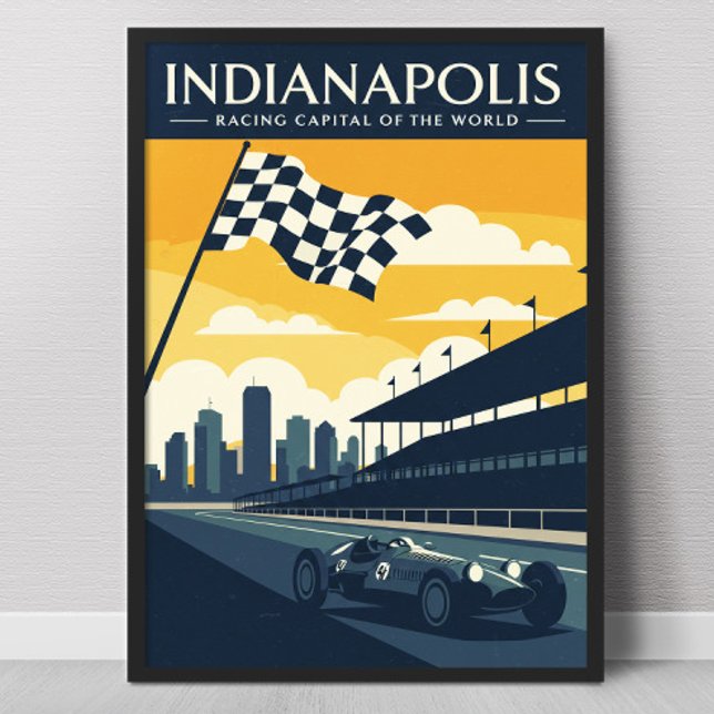 Vintage Indianapolis Poster (Von Creator hochgeladen)
