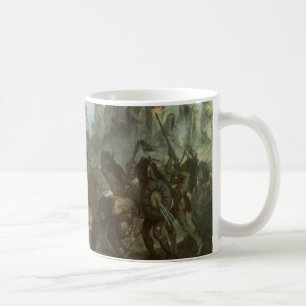 Vintage Indianer, Bison Dance von Karl Bodmer Kaffeetasse
