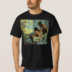 Vintage Indianer, Taos Truthahnjäger von Couse T-Shirt