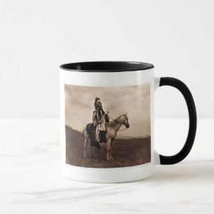 Vintage Indianischer Kriegsführer Tasse